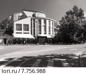 Здание клуба завода Каучук в Москве .Съемка 2015 года. Редакционное фото, фотограф Дмитрий Данилкин / Фотобанк Лори