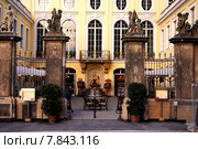 restaurant cafe gastronomy gastroesophageal dresden. Стоковое фото, фотограф Thomas Rabbe / PantherMedia / Фотобанк Лори