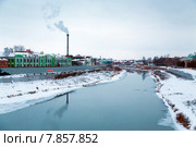 Река Упа в городе Туле (2015 год). Стоковое фото, фотограф Сергей Лаврентьев / Фотобанк Лори