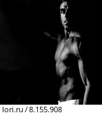 man sport fitness energy dark. Стоковое фото, фотограф Marc Jones / PantherMedia / Фотобанк Лори