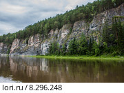Пасмурный день на Чусовой. Стоковое фото, фотограф Александр Агафонов / Фотобанк Лори