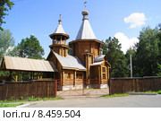 Православный Свято-Знаменский храм в городе Дивногорске (2015 год). Стоковое фото, фотограф Konstantin Kartashov / Фотобанк Лори