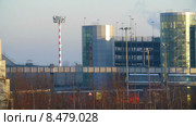 Вид на аэропорт в Дюссельдорфе. Стоковое видео, видеограф Данил Руденко / Фотобанк Лори