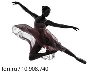 woman  ballerina ballet dancer dancing silhouette. Стоковое фото, фотограф Franck Camhi / PantherMedia / Фотобанк Лори
