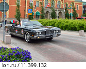Wheels Classic Motor Meet в Хапаранде, Швеция. Роскошный автомобиль Форд LTD Coupe, год выпуска 1971 (2015 год). Редакционное фото, фотограф Валерия Попова / Фотобанк Лори