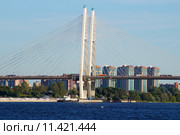 Вантовый мост (2015 год). Редакционное фото, фотограф Константин Кург / Фотобанк Лори