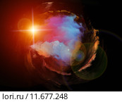 Nebula Design. Стоковое фото, фотограф Andrew Ostrovsky / PantherMedia / Фотобанк Лори