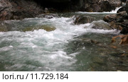Красивые пороги в русле горной реки Кынгарги с чистой прозрачной водой. Аршан, Бурятия, Саяны. Стоковое видео, видеограф Виктория Катьянова / Фотобанк Лори