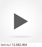 Play, иконка. Стоковая иллюстрация, иллюстратор Мастепанов Павел / Фотобанк Лори