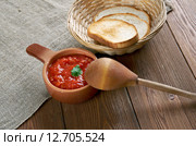 Russian sauce adjika. Стоковое фото, фотограф Александр Fanfo / Фотобанк Лори