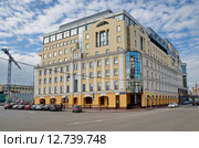 Москва, Лубочный переулок дом 2. Московское главное территориальное управление Центрального Банка Российской Федерации (2015 год). Редакционное фото, фотограф Елена Коромыслова / Фотобанк Лори