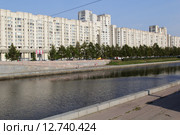 Новосмоленская набережная. Васильевский остров. Санкт-Петербург (2015 год). Редакционное фото, фотограф Анна Зеленская / Фотобанк Лори