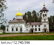 Карелия. Пудож. Церковь Александра Невского (2015 год). Стоковое фото, фотограф Александр Романов / Фотобанк Лори