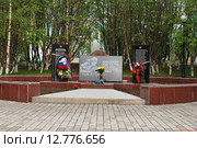 Мурманск. Памятник Воинам-интернационалистам (2015 год). Редакционное фото, фотограф Ирина Здаронок / Фотобанк Лори