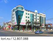 Административное здание. Город Краснодар, улица Аэродромная, 33 (2015 год). Редакционное фото, фотограф Григорий Писоцкий / Фотобанк Лори