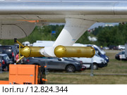 Самолет Як-42Д (бортовой 42440) "Росгидромет" на МАКС-2015. Редакционное фото, фотограф Alexei Tavix / Фотобанк Лори
