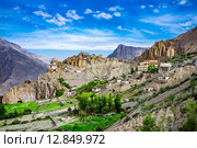 Dhankar Gompa. India. Spiti Valley. Стоковое фото, фотограф Андрей Армягов / Фотобанк Лори