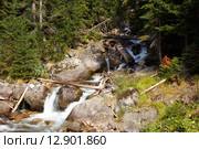 Ручей Хаджибей, КЧР. Стоковое фото, фотограф Оглоблин Андрей Николаевич / Фотобанк Лори