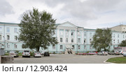 Курганская областная клиническая больница. Третий корпус. Город Курган. (2012 год). Редакционное фото, фотограф Сергей Тюленев / Фотобанк Лори