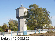Владимирская область, город Киржач, водонапорная башня (2015 год). Стоковое фото, фотограф Павел Москаленко / Фотобанк Лори