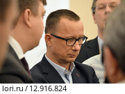 Яцек Кшиштоф Пастушка (Jacek Krzysztof Pastuszka), президент ООО «Пивоваренная компания «Балтика», на Евразийском пивоваренном форуме (2015 год). Редакционное фото, фотограф Александр Замараев / Фотобанк Лори