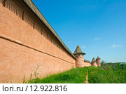 Суздаль. Стены и башни Спасо-Евфимиева монастыря (2012 год). Стоковое фото, фотограф Megapixx / Фотобанк Лори
