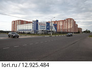 Подмосковный город Шатура, спортивный комплекс"Шатура"  на окраине города (2015 год). Редакционное фото, фотограф Дмитрий Неумоин / Фотобанк Лори