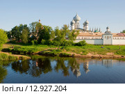 Собор Успения Пресвятой Богородицы. Тихвинский Богородице-Успенский монастырь (2014 год). Редакционное фото, фотограф Александр Щепин / Фотобанк Лори