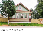 Дом дворян Сорокиных в городе Мышкине Ярославской области (2015 год). Стоковое фото, фотограф Алёшина Оксана / Фотобанк Лори