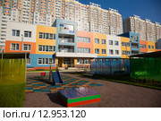 Химки. Новый детский сад (2015 год). Стоковое фото, фотограф Михаил Ворожцов / Фотобанк Лори