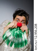 Funny man with mohawk hairstyle. Стоковое фото, фотограф Elnur / Фотобанк Лори