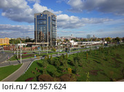Здание компании "Роснефть" в городе Краснодар (2015 год). Редакционное фото, фотограф Сергей Васильев / Фотобанк Лори