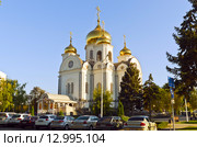 Храм Александра Невского, Краснодар (2015 год). Редакционное фото, фотограф Игорь Боголюбов / Фотобанк Лори