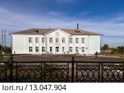 Школа №2. Город Льгов (2015 год). Стоковое фото, фотограф Сергей Лаврентьев / Фотобанк Лори