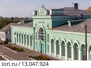 Станция Льгов-1-Киевский. Город Льгов (2015 год). Стоковое фото, фотограф Сергей Лаврентьев / Фотобанк Лори