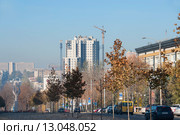 Вид на Донецк с бульвара Шевченко (2015 год). Редакционное фото, фотограф Короленко Елена / Фотобанк Лори
