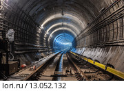 Новый туннель метрополитена. Стоковое фото, фотограф Всеволод Чуванов / Фотобанк Лори