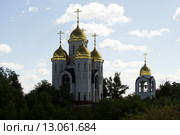Храм всех святых. Волгоград (2015 год). Стоковое фото, фотограф Владимир Арсентьев / Фотобанк Лори