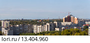 Панорама строительства Хабаровска (2015 год). Стоковое фото, фотограф Игорь Сарапулов / Фотобанк Лори