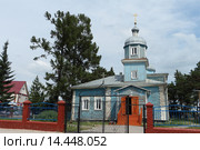 Церковь Николая Чудотворца в Маслянино, Новосибирская область, Россия,1896 г (2014 год). Стоковое фото, фотограф Наталия Макарова / Фотобанк Лори