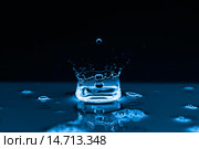 Водный всплеск. Стоковое фото, фотограф Виталий Радунцев / Фотобанк Лори