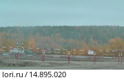 Две 152-мм гаубицы 2С19 МСТА-S (2015 год). Редакционное видео, видеограф Сергей Буторин / Фотобанк Лори