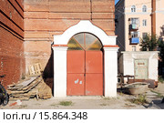Фрагмент. Храм во имя иконы Елецкой Божией Матери (Лучковская церковь ) Липецкая обл., г. Елец, ул. Октябрьская, 26 (2015 год). Стоковое фото, фотограф stargal / Фотобанк Лори