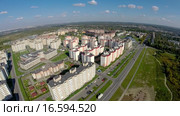 Красное Село аэросъемка, новостройки (2015 год). Стоковое видео, видеограф Всеволод / Фотобанк Лори
