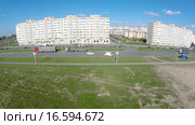 Красное Село аэросъемка, новостройки (2015 год). Стоковое видео, видеограф Всеволод / Фотобанк Лори