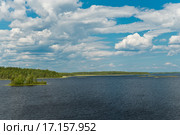 Россия, Заполярье, Мурманская область, Кольский полуостров, озеро Большая Имандра (2015 год). Стоковое фото, фотограф Александр Циликин / Фотобанк Лори