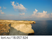 Побережье полуострова Тарханкут, Крым (2009 год). Стоковое фото, фотограф Николай Голицынский / Фотобанк Лори