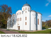 Борисоглебская церковь в Чернигове (XII в.) (2011 год). Стоковое фото, фотограф Николай Голицынский / Фотобанк Лори