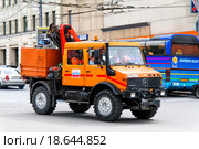 Unimog U1650 (2012 год). Редакционное фото, фотограф Art Konovalov / Фотобанк Лори
