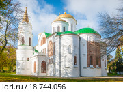 Спасо-Преображенский собор в Чернигове (XI, XVIII вв.) (2011 год). Стоковое фото, фотограф Николай Голицынский / Фотобанк Лори